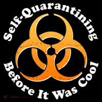 Self Quarantining Before It Was Cool Biohazard Hoodie thumb 7