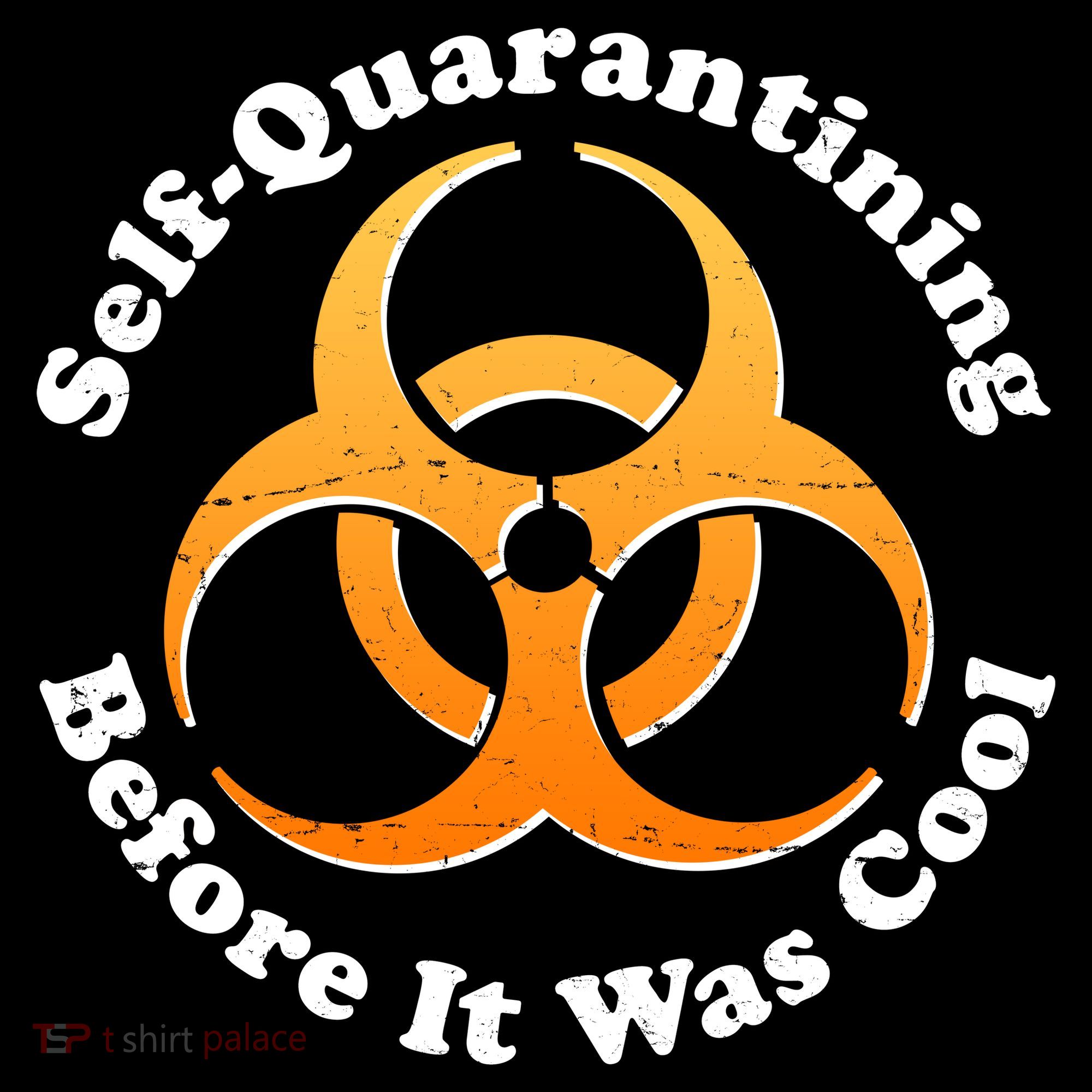 Self Quarantining Before It Was Cool Biohazard Apron