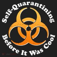Self Quarantining Before It Was Cool Biohazard Hat thumb 2