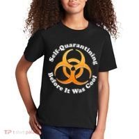 Self Quarantining Before It Was Cool Biohazard Kids T-Shirt thumb 2
