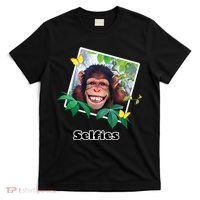 Selfies - Chimp Funny Selfie  T-Shirt thumb 0