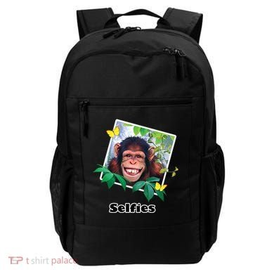 Selfies - Chimp Funny Selfie  Backpack