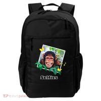 Selfies - Chimp Funny Selfie  Backpack thumb 0