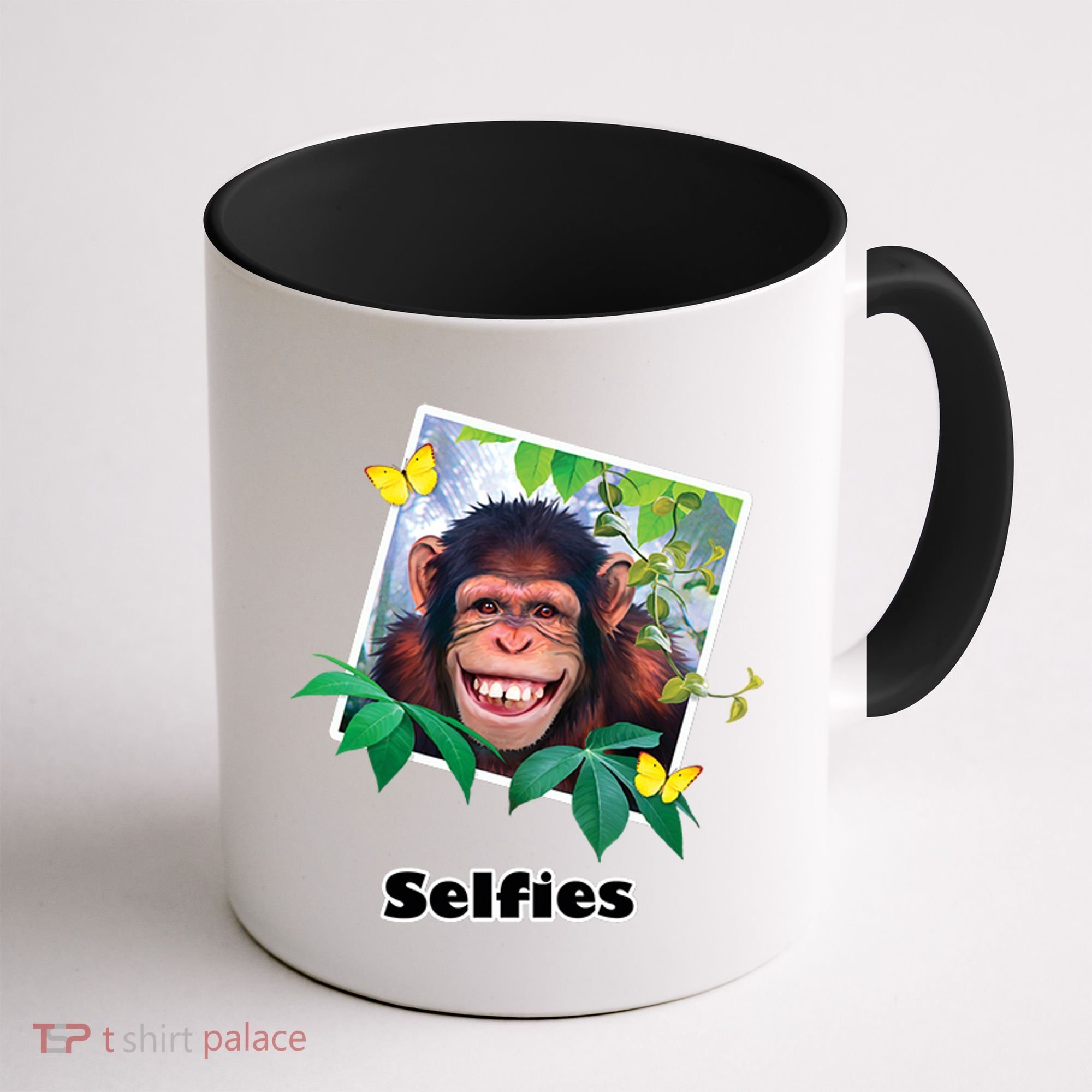 Selfies - Chimp Funny Selfie  Coffee Mug