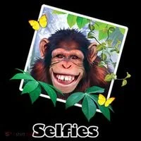 Selfies - Chimp Funny Selfie  Coffee Mug thumb 5