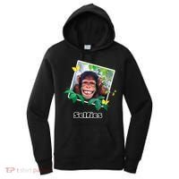 Selfies - Chimp Funny Selfie  Women's Hoodie thumb 0
