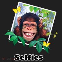 Selfies - Chimp Funny Selfie  Tumbler thumb 3