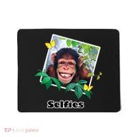 Selfies - Chimp Funny Selfie  Mousepad thumb 0