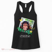 Selfies - Chimp Funny Selfie  Women's Tank Top thumb 0