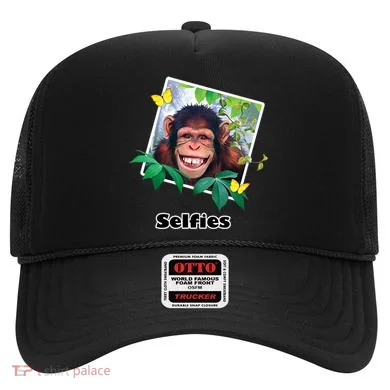 Selfies - Chimp Funny Selfie  Hat