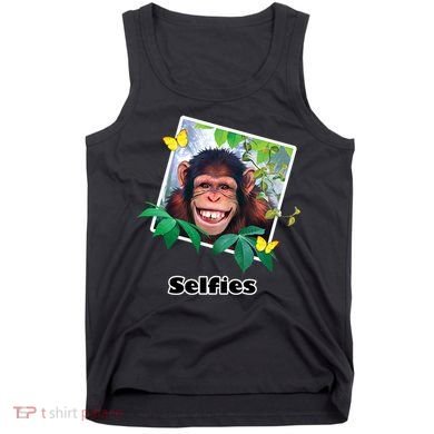 Selfies - Chimp Funny Selfie  Tank Top