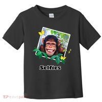 Selfies - Chimp Funny Selfie  Toddler T-Shirt thumb 0