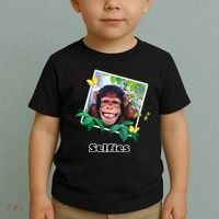 Selfies - Chimp Funny Selfie  Toddler T-Shirt thumb 2