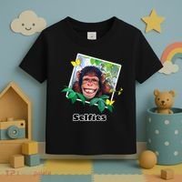 Selfies - Chimp Funny Selfie  Toddler T-Shirt thumb 3
