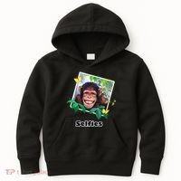 Selfies - Chimp Funny Selfie  Kids Hoodie thumb 0