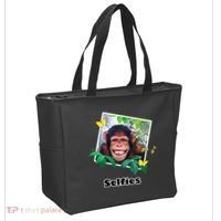 Selfies - Chimp Funny Selfie  Tote Bag thumb 2