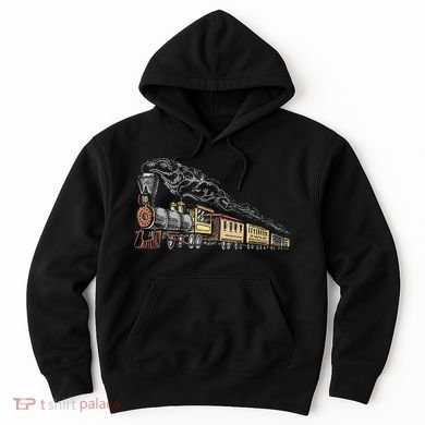 Steam Engine Model Train Lover Railwayman Driver Railroad Hoodie