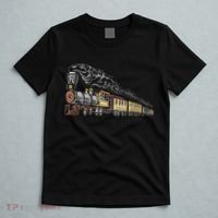 Steam Engine Model Train Lover Railwayman Driver Railroad T-Shirt thumb 5