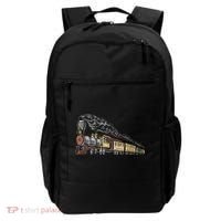 Steam Engine Model Train Lover Railwayman Driver Railroad Backpack thumb 0