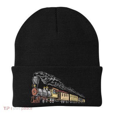 Steam Engine Model Train Lover Railwayman Driver Railroad Beanie