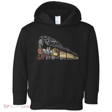 Steam Engine Model Train Lover Railwayman Driver Railroad Toddler Hoodie