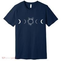 Solar Eclipse Moon Phases Totality Premium T-Shirt thumb 0