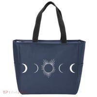 Solar Eclipse Moon Phases Totality Tote Bag thumb 0