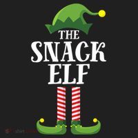 Snack Elf Matching Family Group Christmas Party Hat thumb 2