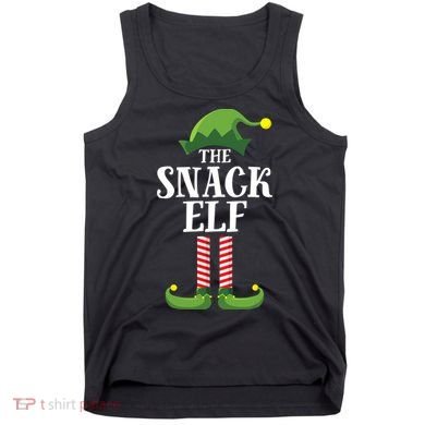 Snack Elf Matching Family Group Christmas Party Tank Top