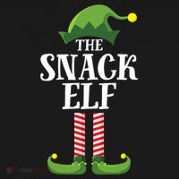 Snack Elf Matching Family Group Christmas Party Visor thumb 3