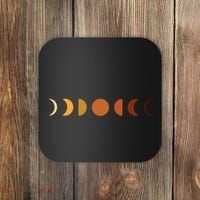 Solar Eclipse Moon Coaster thumb 0