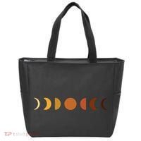 Solar Eclipse Moon Tote Bag thumb 0