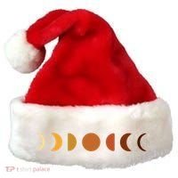 Solar Eclipse Moon Santa Hat thumb 0