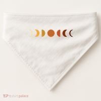 Solar Eclipse Moon USA-Made Doggie Bandana thumb 0