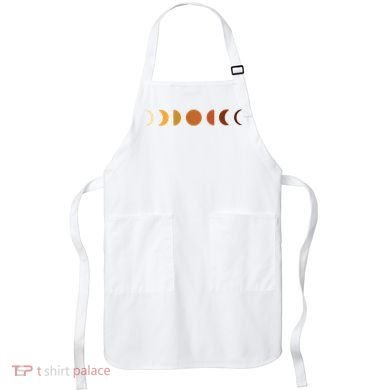 Solar Eclipse Moon Apron