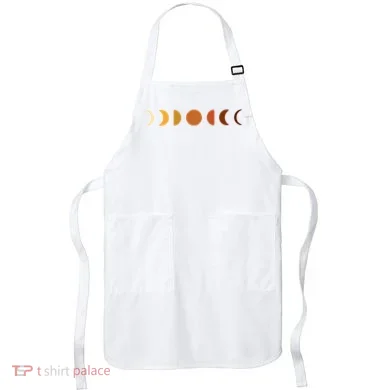 Solar Eclipse Moon Apron