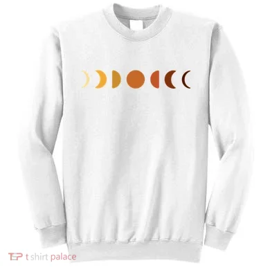 Solar Eclipse Moon Sweatshirt