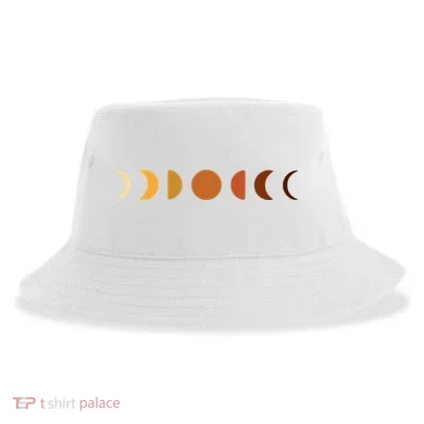 Solar Eclipse Moon Sustainable Bucket Hat