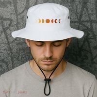 Solar Eclipse Moon Bucket Hat thumb 2