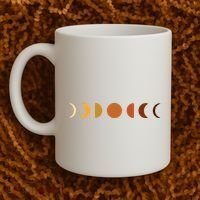 Solar Eclipse Moon Coffee Mug thumb 2