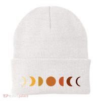 Solar Eclipse Moon Beanie thumb 0