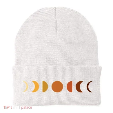 Solar Eclipse Moon Beanie
