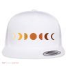 Solar Eclipse Moon Flat Bill Trucker Hat