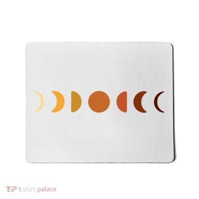 Solar Eclipse Moon Mousepad