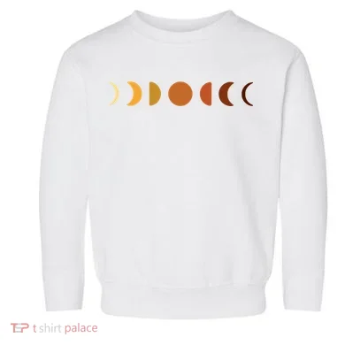 Solar Eclipse Moon Toddler Sweatshirt