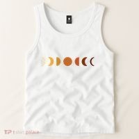 Solar Eclipse Moon Tank Top thumb 2