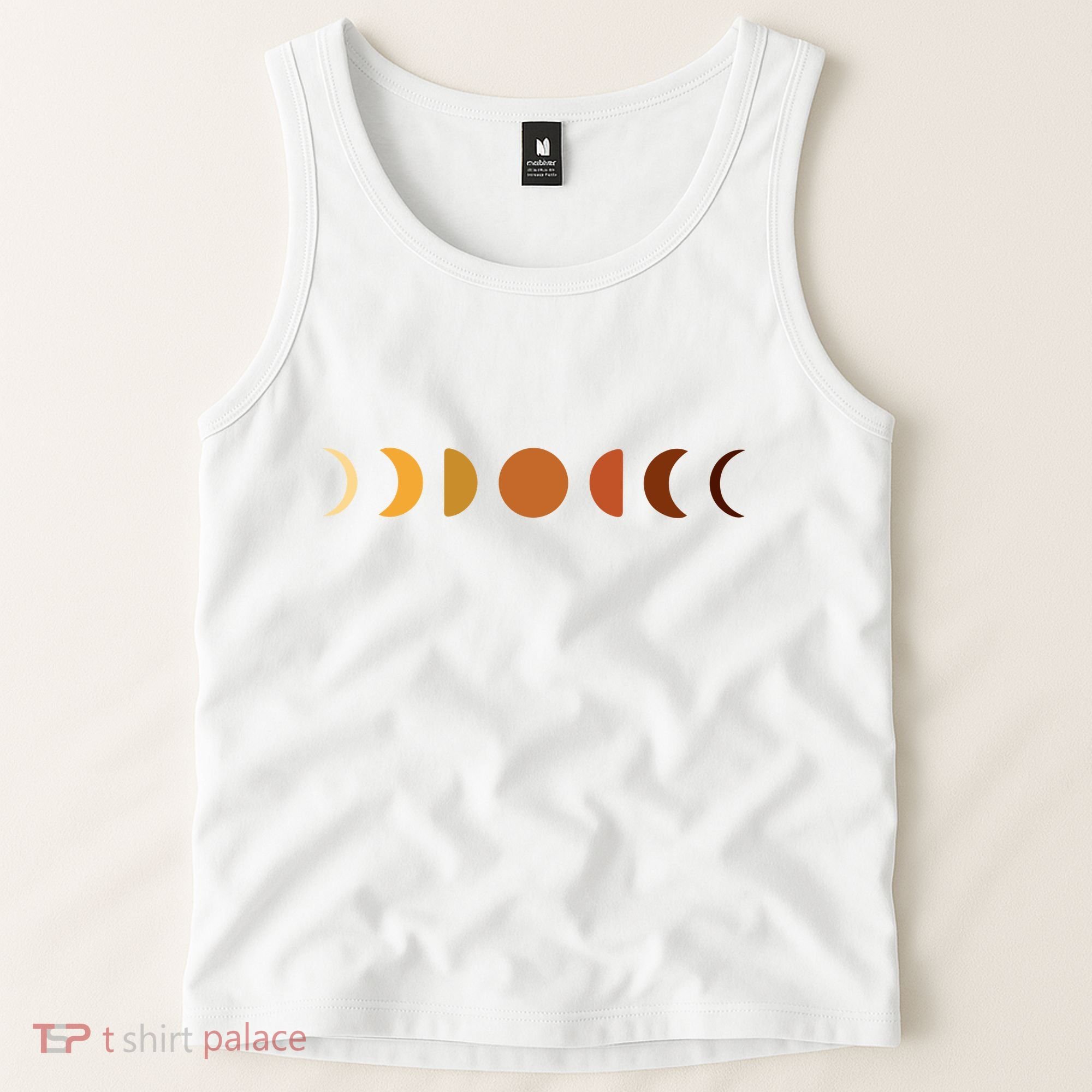 Solar Eclipse Moon Tank Top