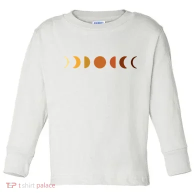 Solar Eclipse Moon Toddler Long Sleeve
