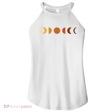Solar Eclipse Moon Women's Perfect Tri Rocker Tank