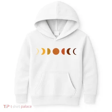 Solar Eclipse Moon Kids Hoodie